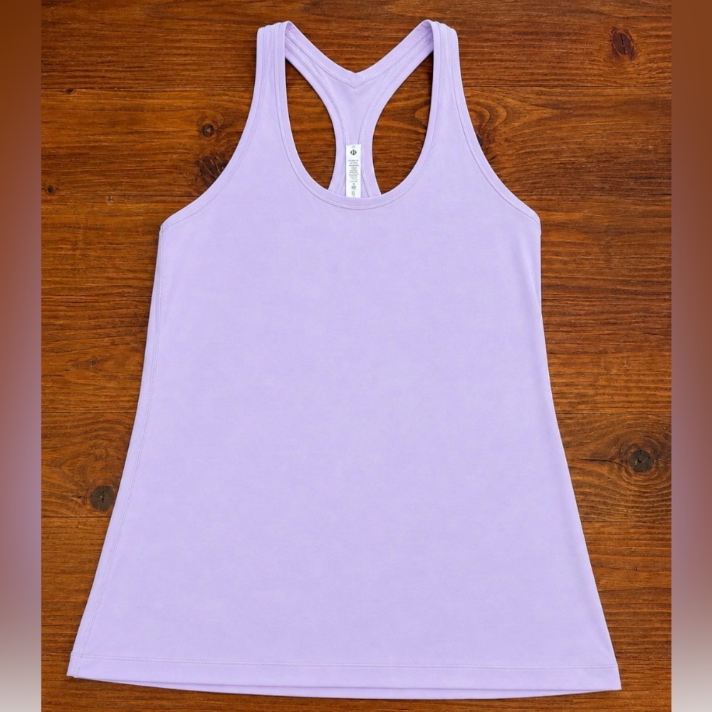 Lululemon Women's Lavender Cool Racerback Tank Top Size 14